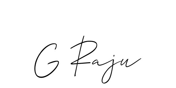 Make a short G Raju signature style. Manage your documents anywhere anytime using Allison_Script. Create and add eSignatures, submit forms, share and send files easily. G Raju signature style 2 images and pictures png