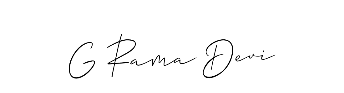 Similarly Allison_Script is the best handwritten signature design. Signature creator online .You can use it as an online autograph creator for name G Rama Devi. G Rama Devi signature style 2 images and pictures png