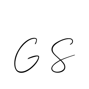 Best and Professional Signature Style for G S. Allison_Script Best Signature Style Collection. G S signature style 2 images and pictures png