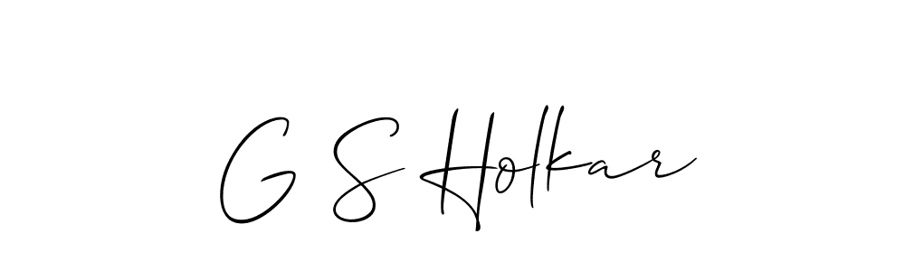 Check out images of Autograph of G S Holkar name. Actor G S Holkar Signature Style. Allison_Script is a professional sign style online. G S Holkar signature style 2 images and pictures png