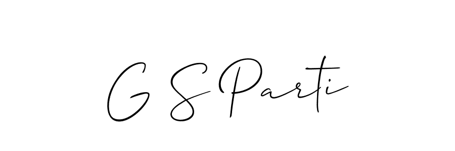 You can use this online signature creator to create a handwritten signature for the name G S Parti. This is the best online autograph maker. G S Parti signature style 2 images and pictures png