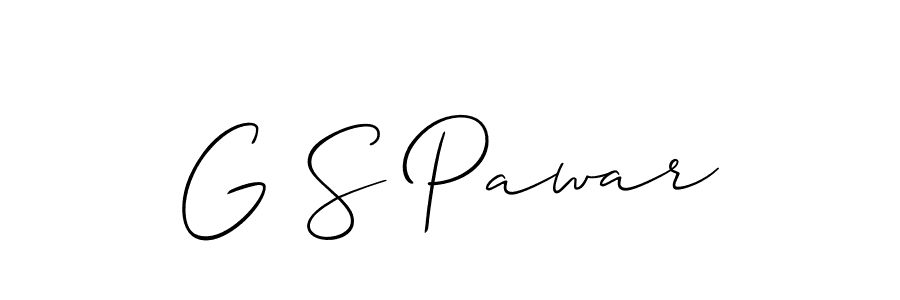 This is the best signature style for the G S Pawar name. Also you like these signature font (Allison_Script). Mix name signature. G S Pawar signature style 2 images and pictures png