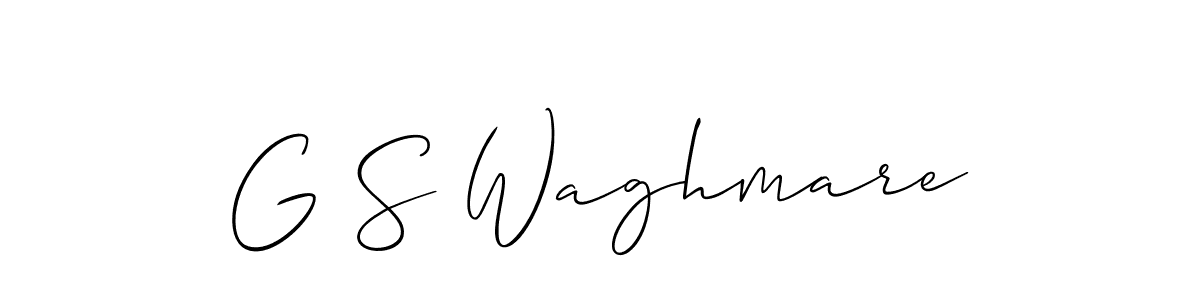 Once you've used our free online signature maker to create your best signature Allison_Script style, it's time to enjoy all of the benefits that G S Waghmare name signing documents. G S Waghmare signature style 2 images and pictures png
