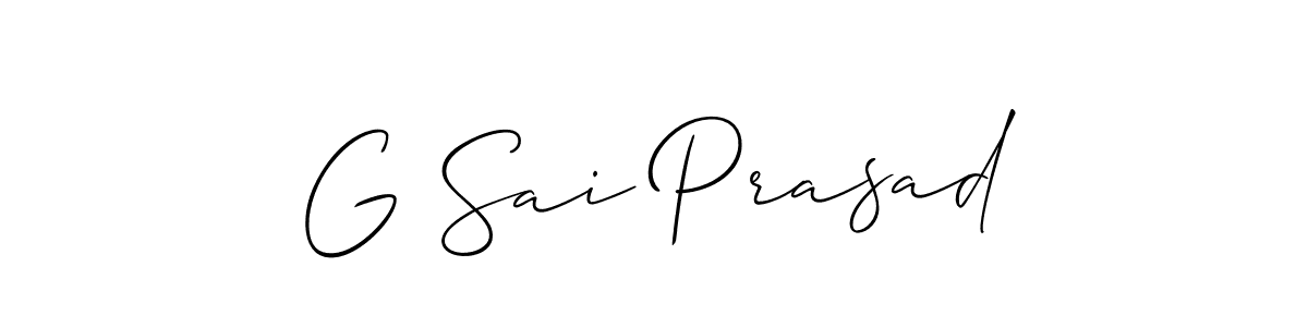 You can use this online signature creator to create a handwritten signature for the name G Sai Prasad. This is the best online autograph maker. G Sai Prasad signature style 2 images and pictures png