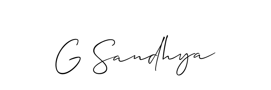 Here are the top 10 professional signature styles for the name G Sandhya. These are the best autograph styles you can use for your name. G Sandhya signature style 2 images and pictures png