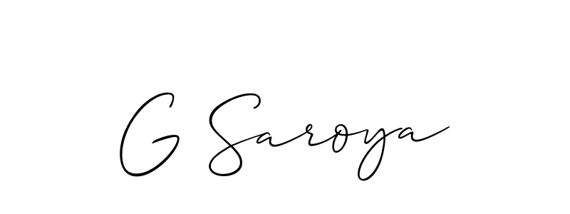 Here are the top 10 professional signature styles for the name G Saroya. These are the best autograph styles you can use for your name. G Saroya signature style 2 images and pictures png