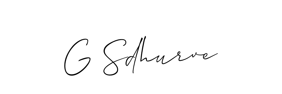 if you are searching for the best signature style for your name G Sdhurve. so please give up your signature search. here we have designed multiple signature styles  using Allison_Script. G Sdhurve signature style 2 images and pictures png