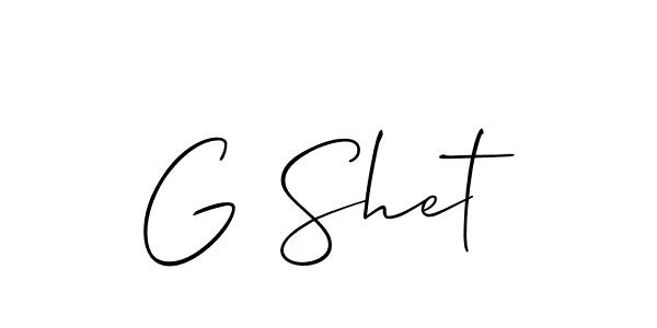 Also You can easily find your signature by using the search form. We will create G Shet name handwritten signature images for you free of cost using Allison_Script sign style. G Shet signature style 2 images and pictures png