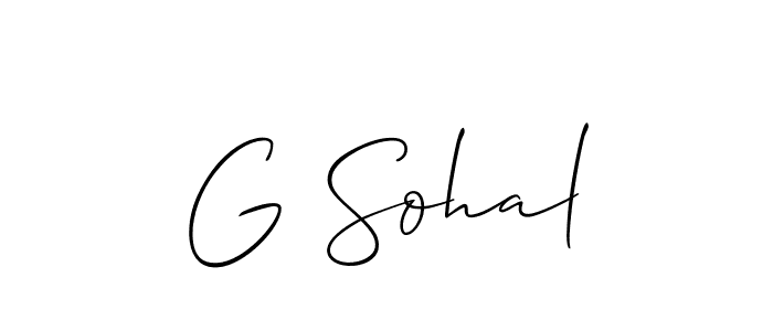 You can use this online signature creator to create a handwritten signature for the name G Sohal. This is the best online autograph maker. G Sohal signature style 2 images and pictures png