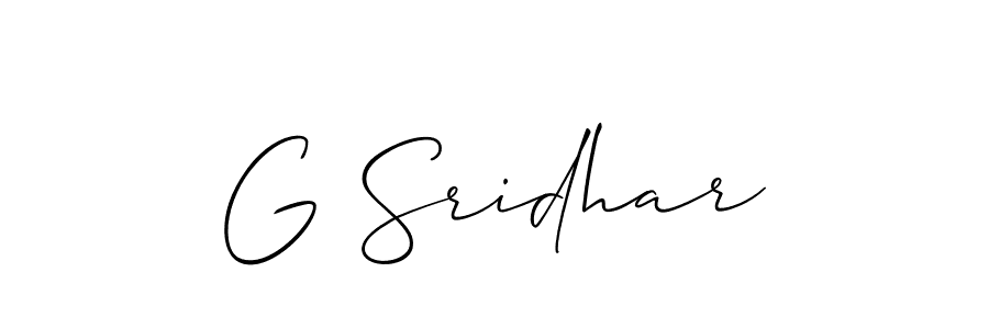 Here are the top 10 professional signature styles for the name G Sridhar. These are the best autograph styles you can use for your name. G Sridhar signature style 2 images and pictures png