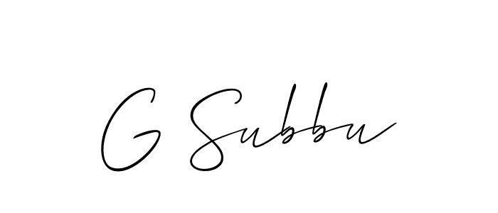 Make a short G Subbu signature style. Manage your documents anywhere anytime using Allison_Script. Create and add eSignatures, submit forms, share and send files easily. G Subbu signature style 2 images and pictures png