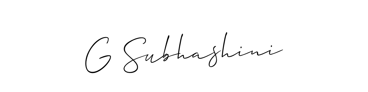 Once you've used our free online signature maker to create your best signature Allison_Script style, it's time to enjoy all of the benefits that G Subhashini name signing documents. G Subhashini signature style 2 images and pictures png