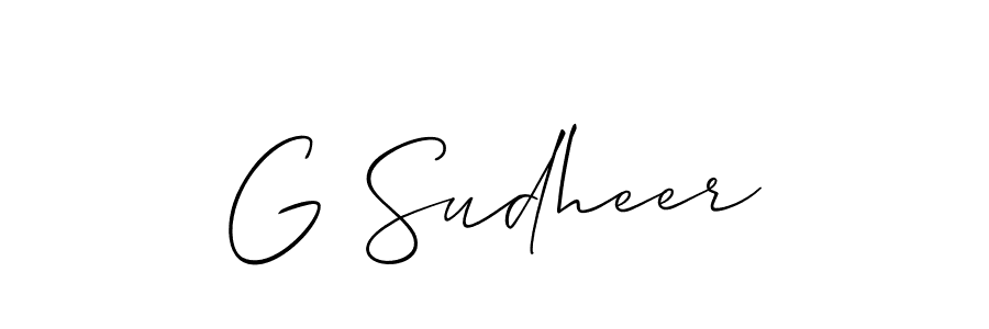 See photos of G Sudheer official signature by Spectra . Check more albums & portfolios. Read reviews & check more about Allison_Script font. G Sudheer signature style 2 images and pictures png