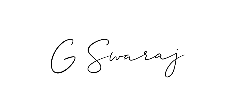 Check out images of Autograph of G Swaraj name. Actor G Swaraj Signature Style. Allison_Script is a professional sign style online. G Swaraj signature style 2 images and pictures png