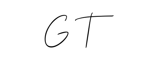 Style your name G T with confidence using Allison_Script signature design. Simple, elegant, and ready for immediate document use. G T signature style 2 images and pictures png
