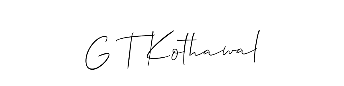 See photos of G T Kothawal official signature by Spectra . Check more albums & portfolios. Read reviews & check more about Allison_Script font. G T Kothawal signature style 2 images and pictures png
