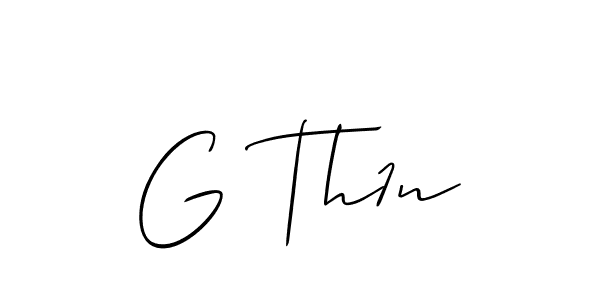 G Th1n stylish signature style. Best Handwritten Sign (Allison_Script) for my name. Handwritten Signature Collection Ideas for my name G Th1n. G Th1n signature style 2 images and pictures png