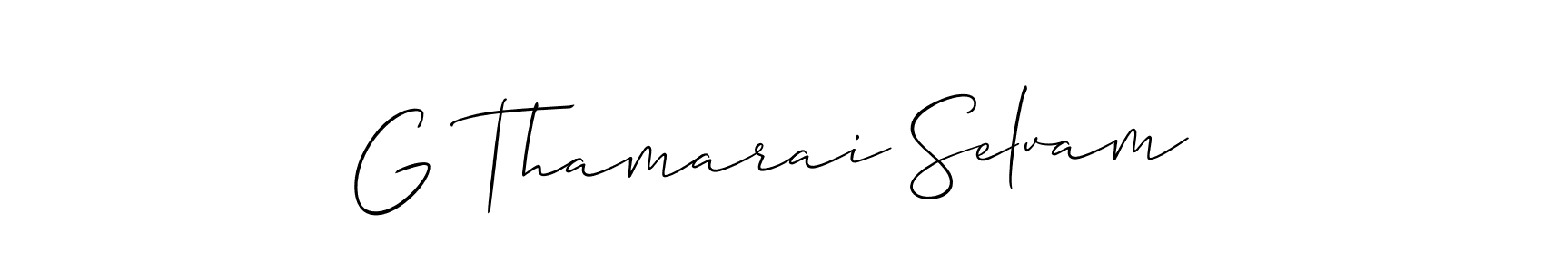 See photos of G Thamarai Selvam official signature by Spectra . Check more albums & portfolios. Read reviews & check more about Allison_Script font. G Thamarai Selvam signature style 2 images and pictures png