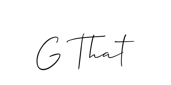 Use a signature maker to create a handwritten signature online. With this signature software, you can design (Allison_Script) your own signature for name G That. G That signature style 2 images and pictures png