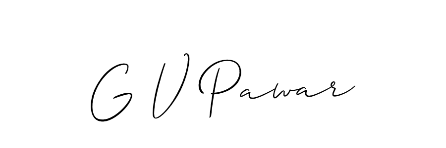 It looks lik you need a new signature style for name G V Pawar. Design unique handwritten (Allison_Script) signature with our free signature maker in just a few clicks. G V Pawar signature style 2 images and pictures png