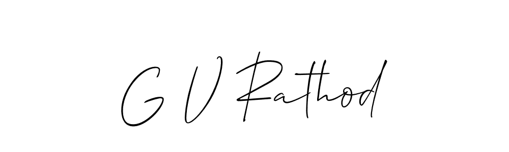 Here are the top 10 professional signature styles for the name G V Rathod. These are the best autograph styles you can use for your name. G V Rathod signature style 2 images and pictures png