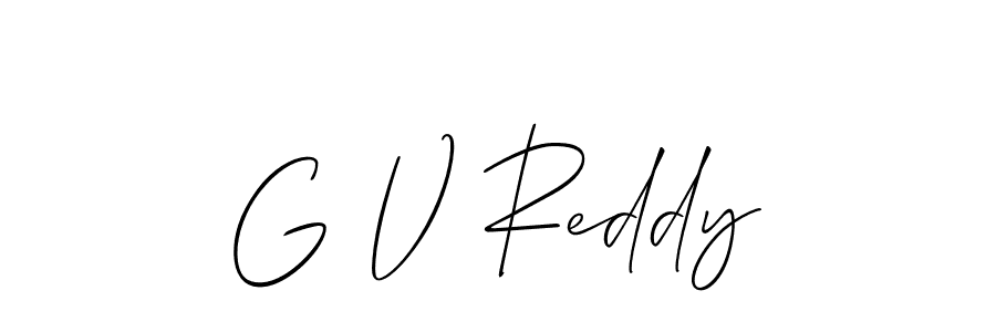 How to make G V Reddy signature? Allison_Script is a professional autograph style. Create handwritten signature for G V Reddy name. G V Reddy signature style 2 images and pictures png