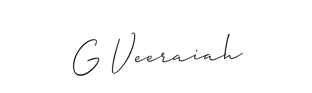 Make a beautiful signature design for name G Veeraiah. Use this online signature maker to create a handwritten signature for free. G Veeraiah signature style 2 images and pictures png