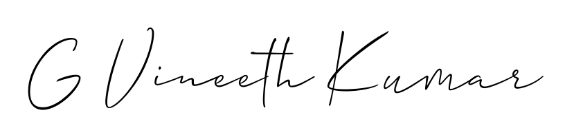 Enhance your business communications with G Vineeth Kumar signature in Allison_Script lettering. Clean, modern, and universally compatible. G Vineeth Kumar signature style 2 images and pictures png