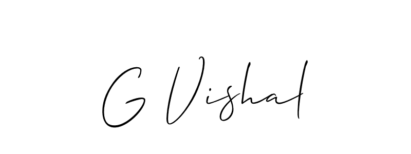 See photos of G Vishal official signature by Spectra . Check more albums & portfolios. Read reviews & check more about Allison_Script font. G Vishal signature style 2 images and pictures png