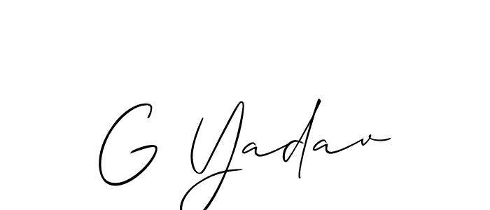 See photos of G Yadav official signature by Spectra . Check more albums & portfolios. Read reviews & check more about Allison_Script font. G Yadav signature style 2 images and pictures png