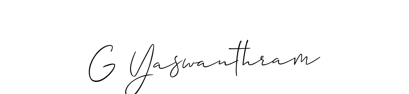 See photos of G Yaswanthram official signature by Spectra . Check more albums & portfolios. Read reviews & check more about Allison_Script font. G Yaswanthram signature style 2 images and pictures png