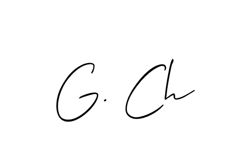 Once you've used our free online signature maker to create your best signature Allison_Script style, it's time to enjoy all of the benefits that G. Ch name signing documents. G. Ch signature style 2 images and pictures png