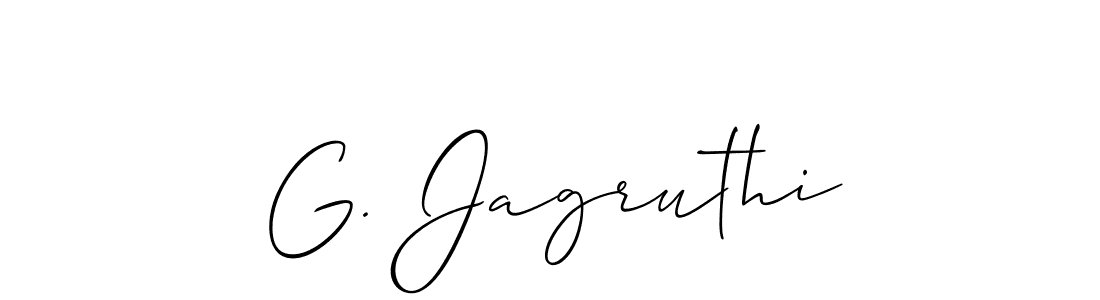 You can use this online signature creator to create a handwritten signature for the name G. Jagruthi. This is the best online autograph maker. G. Jagruthi signature style 2 images and pictures png