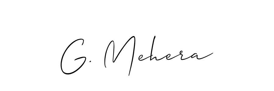 You can use this online signature creator to create a handwritten signature for the name G. Mehera. This is the best online autograph maker. G. Mehera signature style 2 images and pictures png