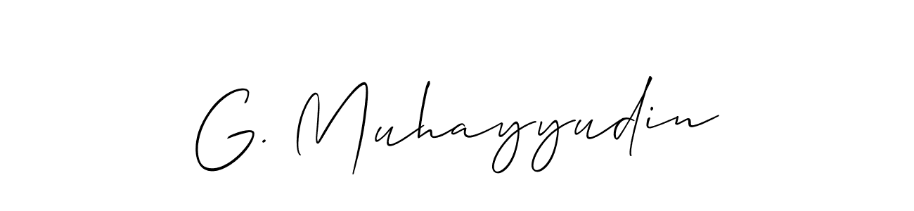 Here are the top 10 professional signature styles for the name G. Muhayyudin. These are the best autograph styles you can use for your name. G. Muhayyudin signature style 2 images and pictures png