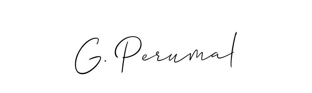 You can use this online signature creator to create a handwritten signature for the name G. Perumal. This is the best online autograph maker. G. Perumal signature style 2 images and pictures png