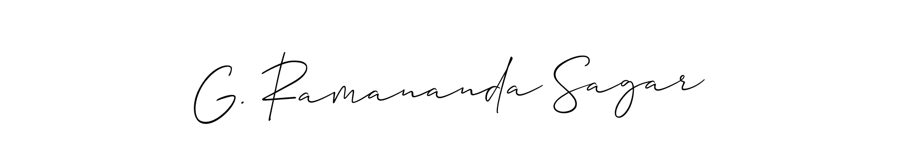 You can use this online signature creator to create a handwritten signature for the name G. Ramananda Sagar. This is the best online autograph maker. G. Ramananda Sagar signature style 2 images and pictures png