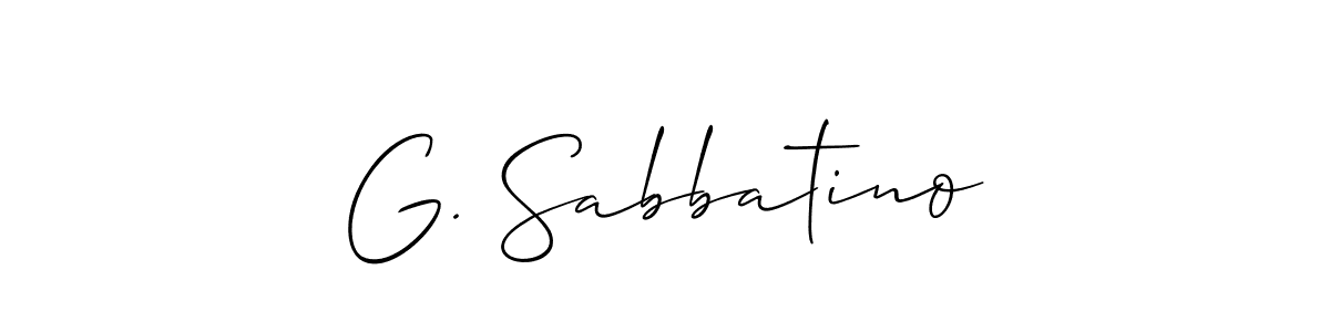 You can use this online signature creator to create a handwritten signature for the name G. Sabbatino. This is the best online autograph maker. G. Sabbatino signature style 2 images and pictures png