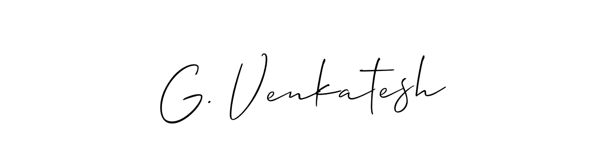 Make a beautiful signature design for name G. Venkatesh. Use this online signature maker to create a handwritten signature for free. G. Venkatesh signature style 2 images and pictures png