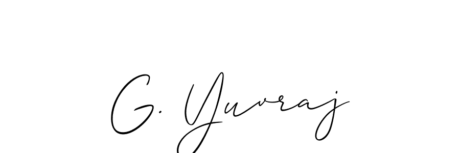 Similarly Allison_Script is the best handwritten signature design. Signature creator online .You can use it as an online autograph creator for name G. Yuvraj. G. Yuvraj signature style 2 images and pictures png
