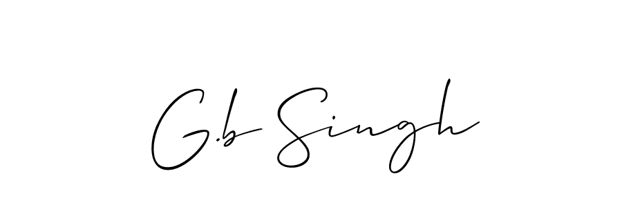 Allison_Script is a professional signature style that is perfect for those who want to add a touch of class to their signature. It is also a great choice for those who want to make their signature more unique. Get G.b Singh name to fancy signature for free. G.b Singh signature style 2 images and pictures png