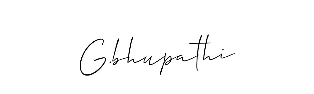 Similarly Allison_Script is the best handwritten signature design. Signature creator online .You can use it as an online autograph creator for name G.bhupathi. G.bhupathi signature style 2 images and pictures png