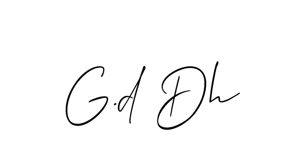 See photos of G.d Dh official signature by Spectra . Check more albums & portfolios. Read reviews & check more about Allison_Script font. G.d Dh signature style 2 images and pictures png