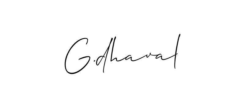 Make a short G.dhaval signature style. Manage your documents anywhere anytime using Allison_Script. Create and add eSignatures, submit forms, share and send files easily. G.dhaval signature style 2 images and pictures png