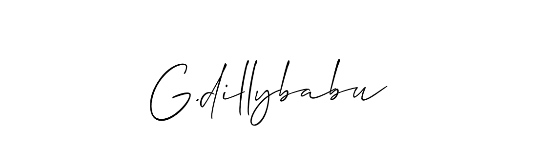 See photos of G.dillybabu official signature by Spectra . Check more albums & portfolios. Read reviews & check more about Allison_Script font. G.dillybabu signature style 2 images and pictures png