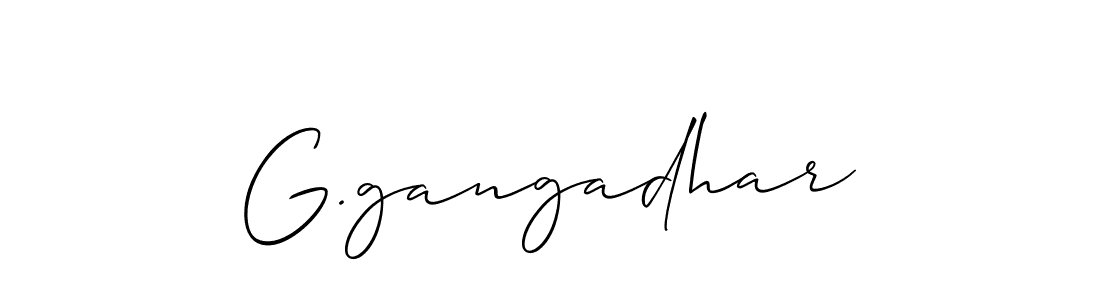 You can use this online signature creator to create a handwritten signature for the name G.gangadhar. This is the best online autograph maker. G.gangadhar signature style 2 images and pictures png