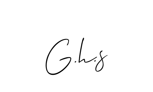 Similarly Allison_Script is the best handwritten signature design. Signature creator online .You can use it as an online autograph creator for name G.h.s. G.h.s signature style 2 images and pictures png