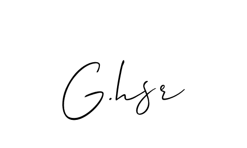 This is the best signature style for the G.hsr name. Also you like these signature font (Allison_Script). Mix name signature. G.hsr signature style 2 images and pictures png