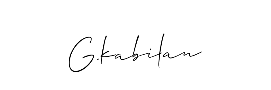 This is the best signature style for the G.kabilan name. Also you like these signature font (Allison_Script). Mix name signature. G.kabilan signature style 2 images and pictures png