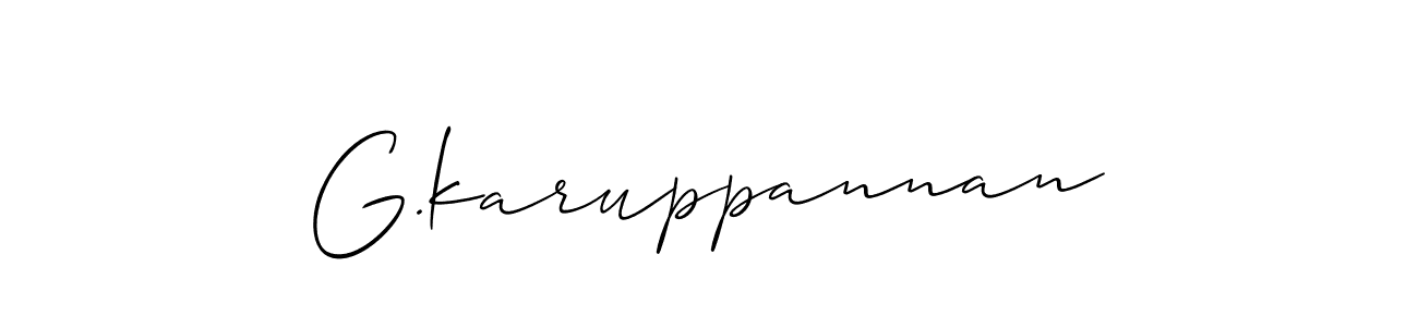 Also we have G.karuppannan name is the best signature style. Create professional handwritten signature collection using Allison_Script autograph style. G.karuppannan signature style 2 images and pictures png